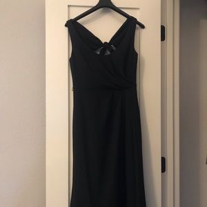 Vera Wang black formal dress